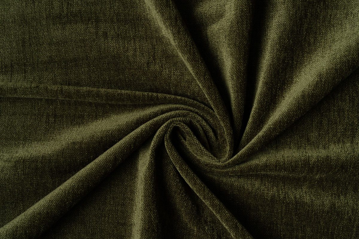 hermes green print curtain