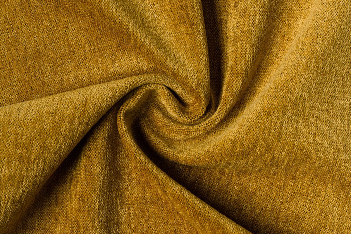 hermes yellow print curtain