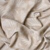 norah beige print curtain