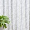 norah grey print curtain