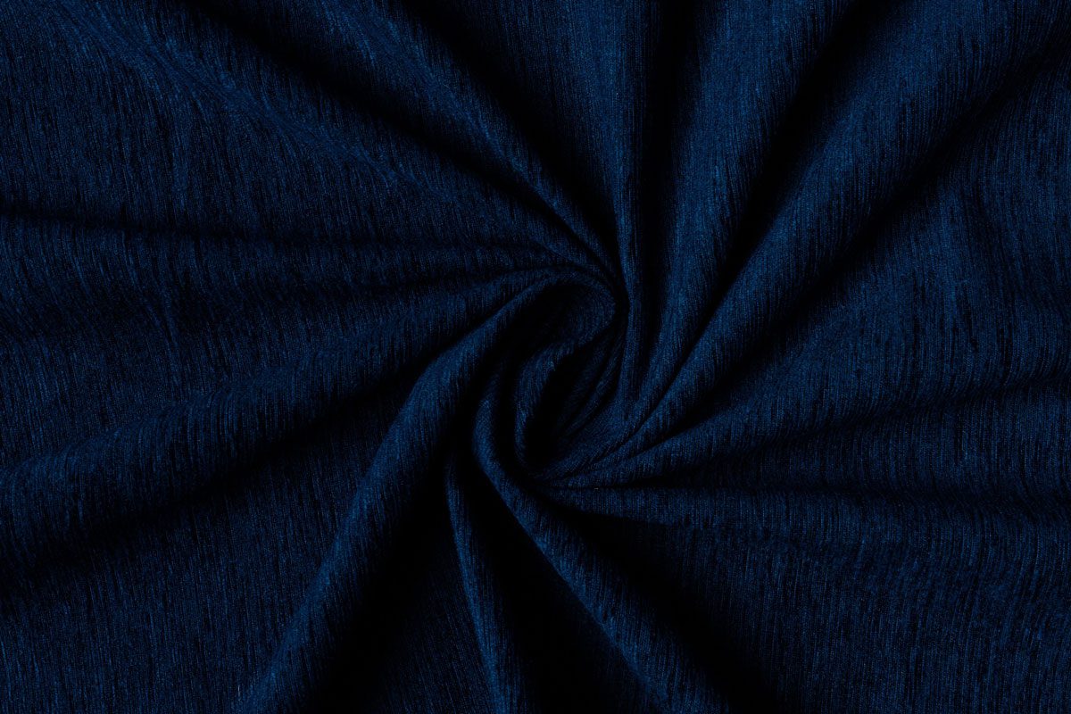 peron blue print curtain