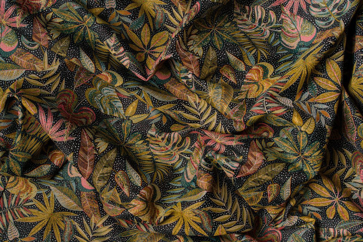 sicily multicolor print curtain