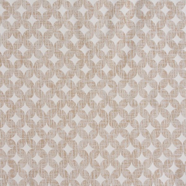 prato beige print curtain