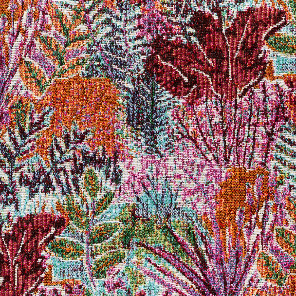 bermuda multicolor flower print curtain