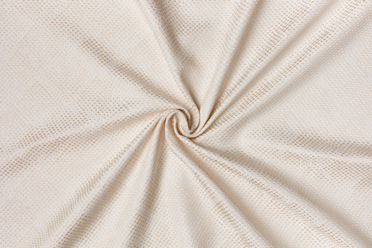 paco white print curtain