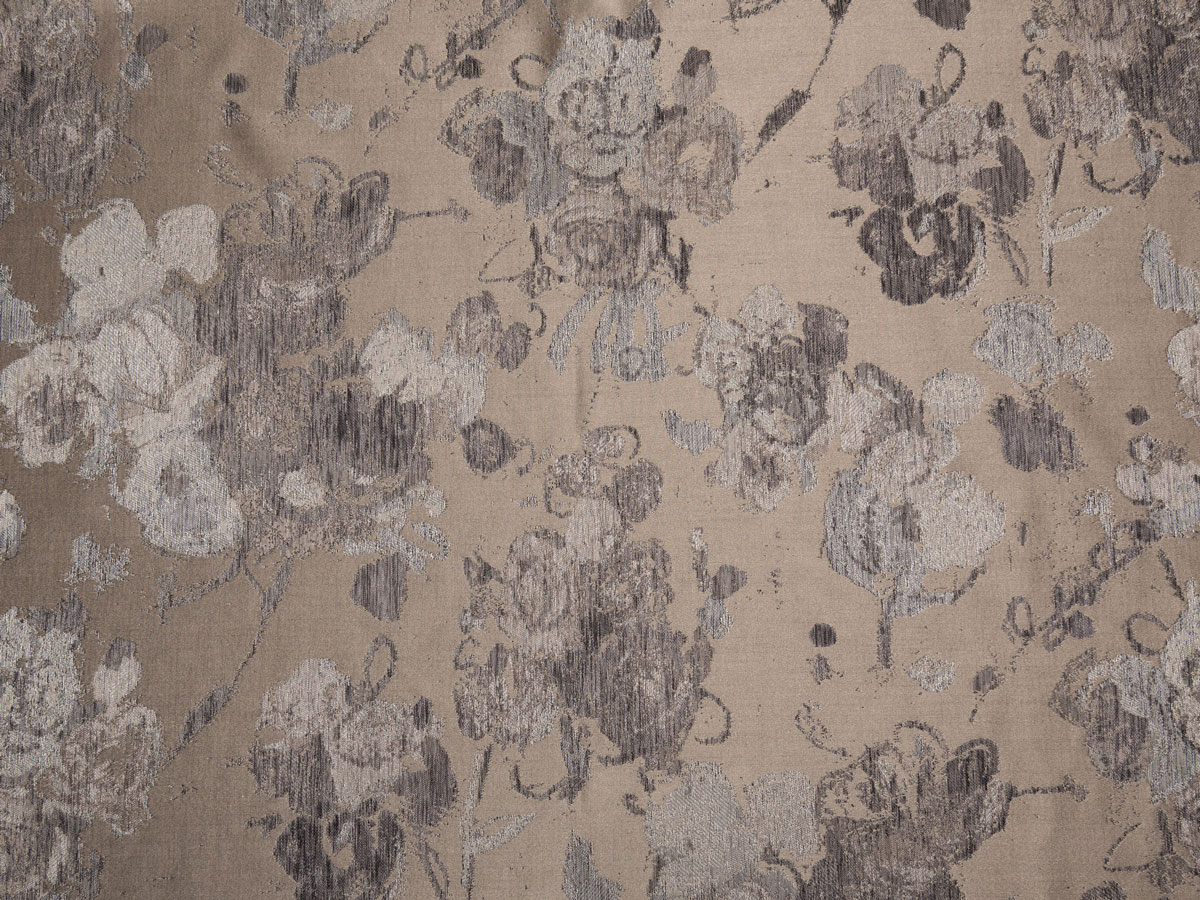 sarah grey print curtain