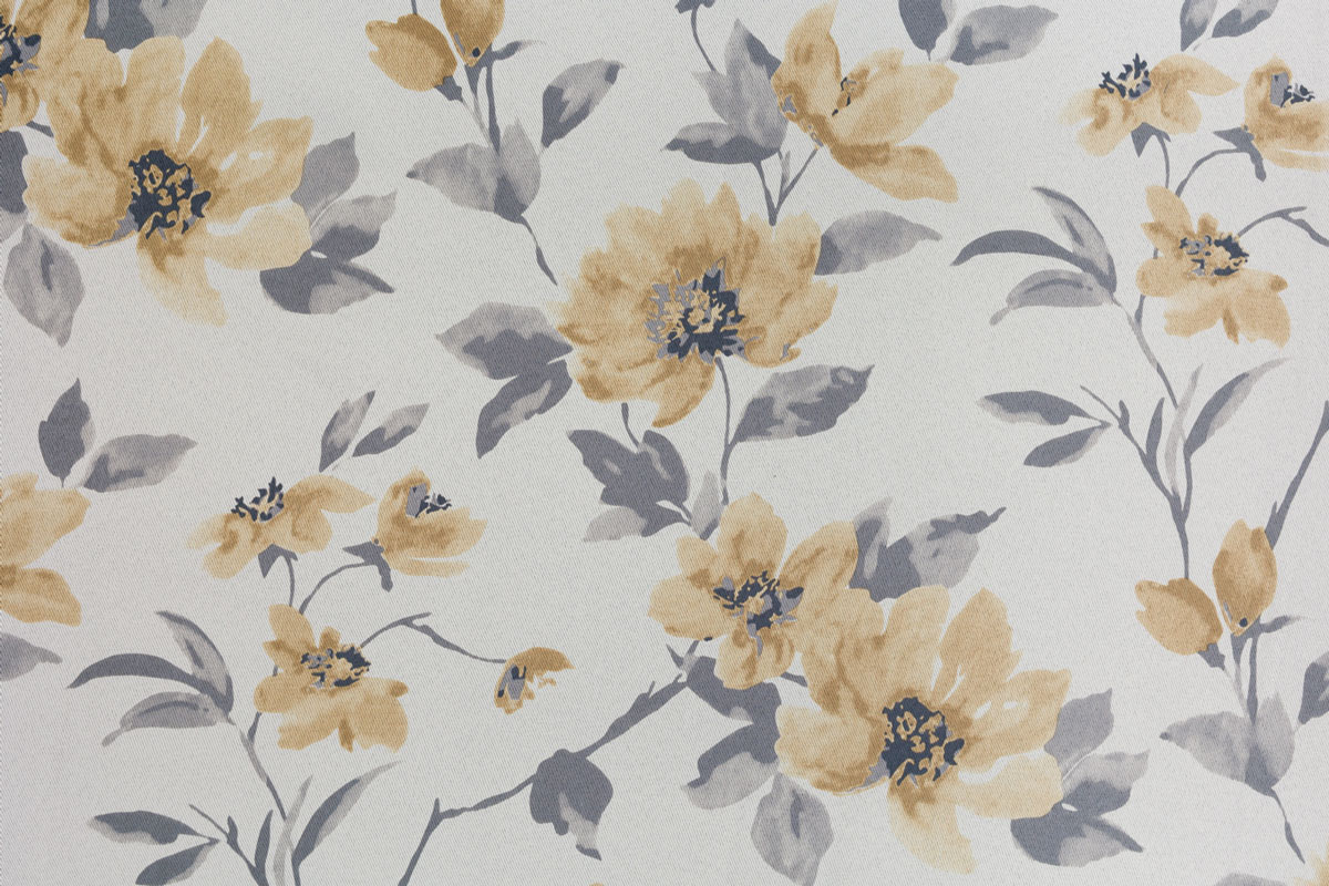 ortigia beige print curtain