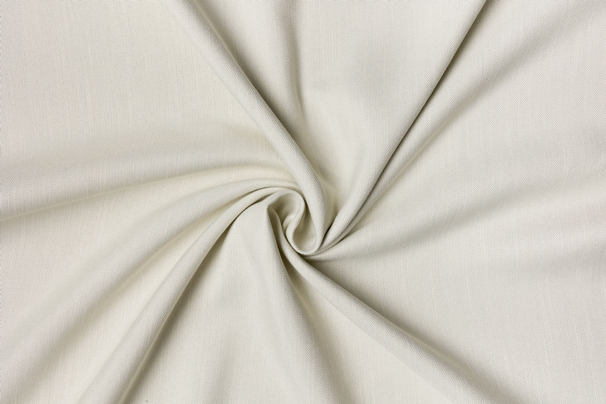 cove white print curtain