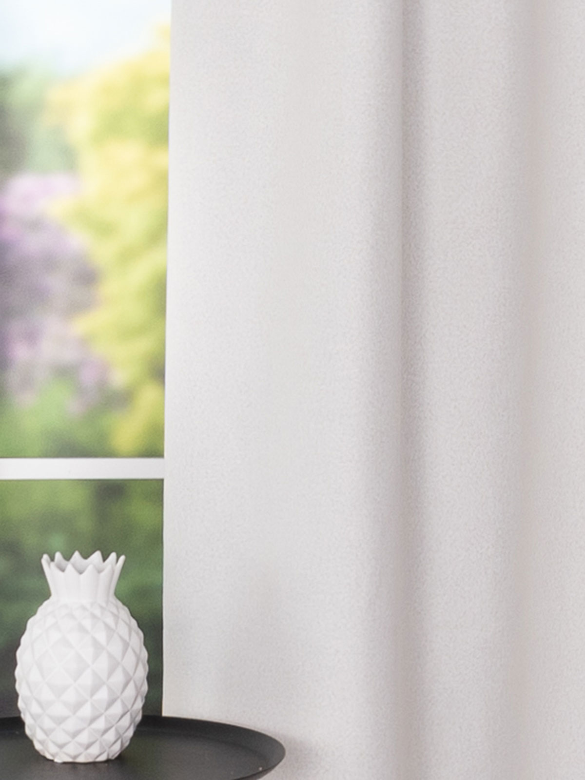 zenith beige print curtain