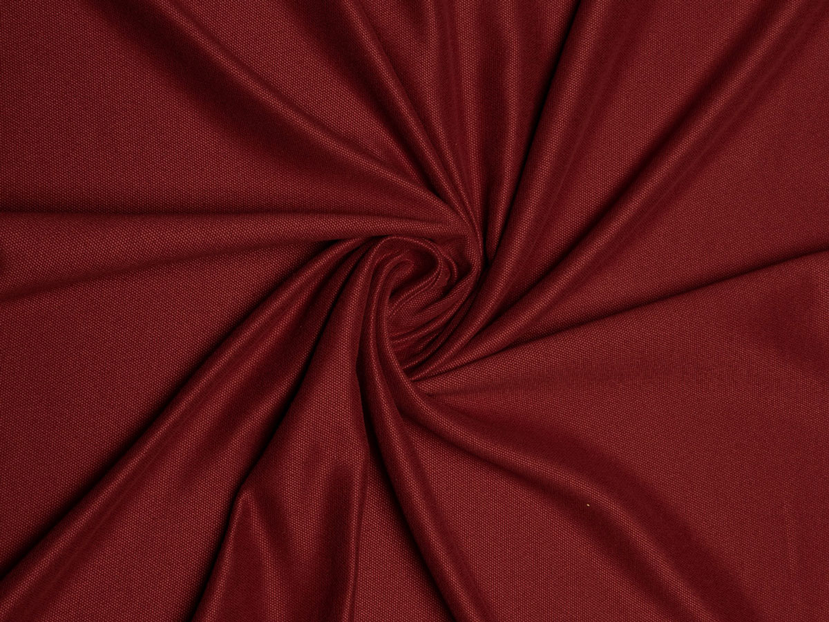 modern red print curtain
