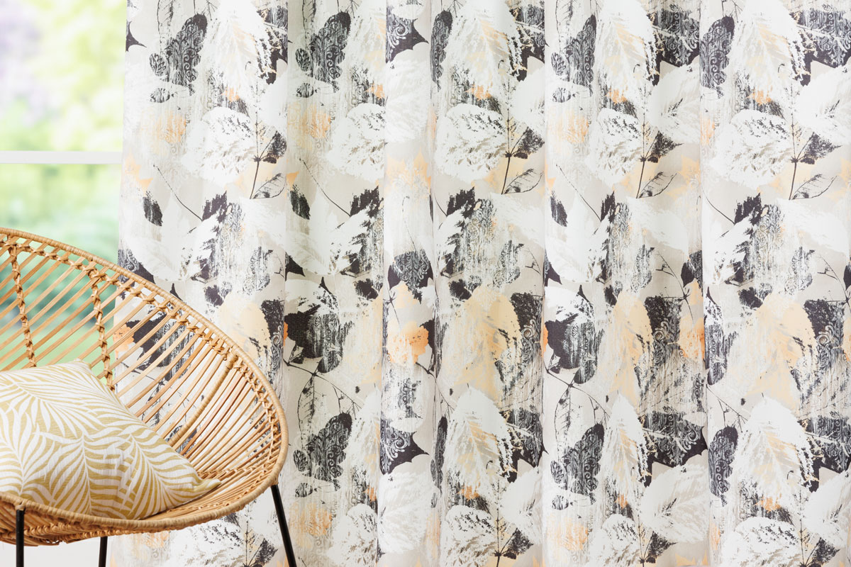 proza beige print curtain