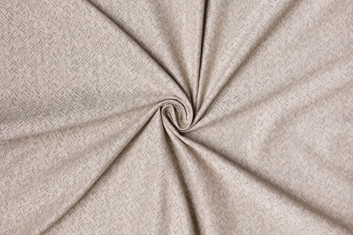 zen beige print curtain