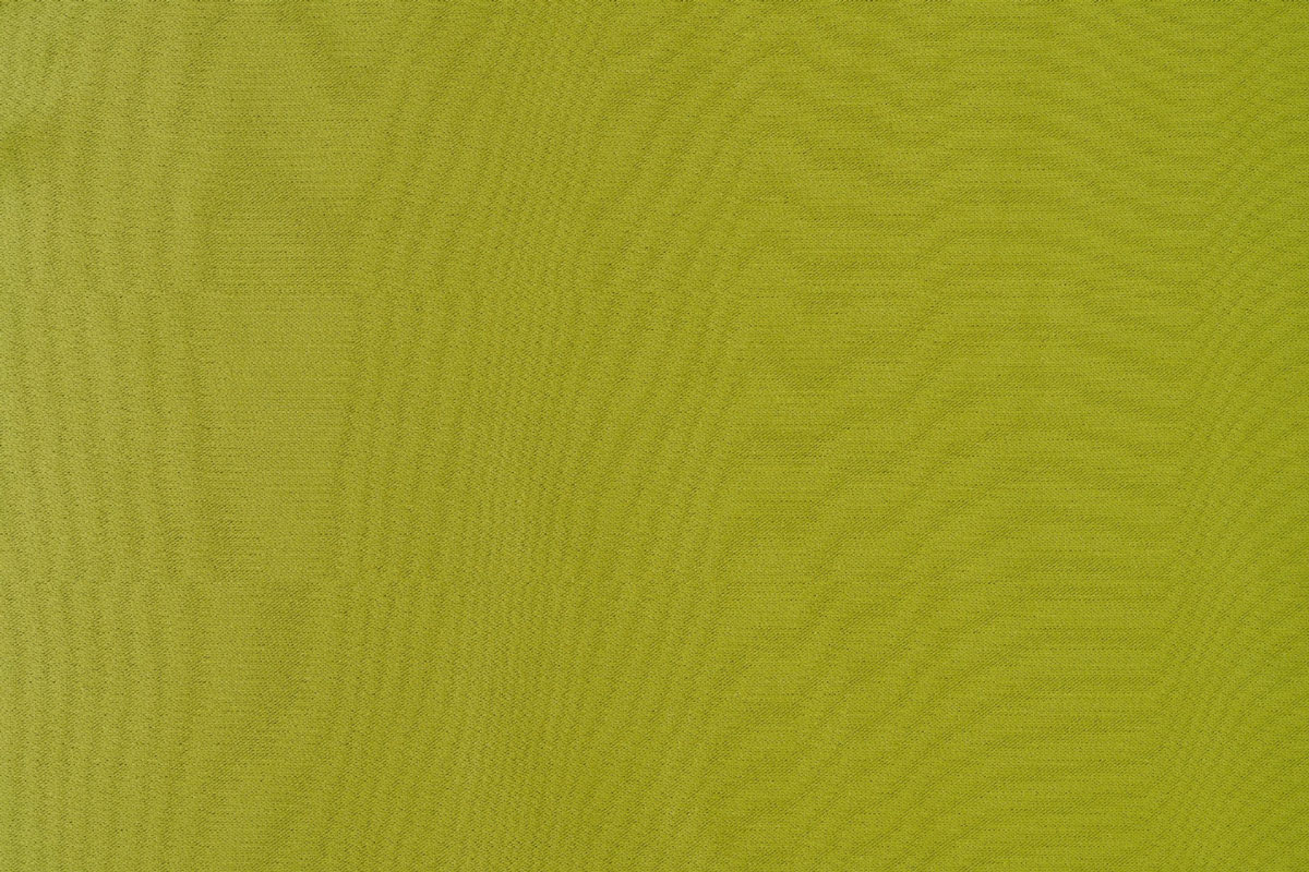 blackout green print curtain