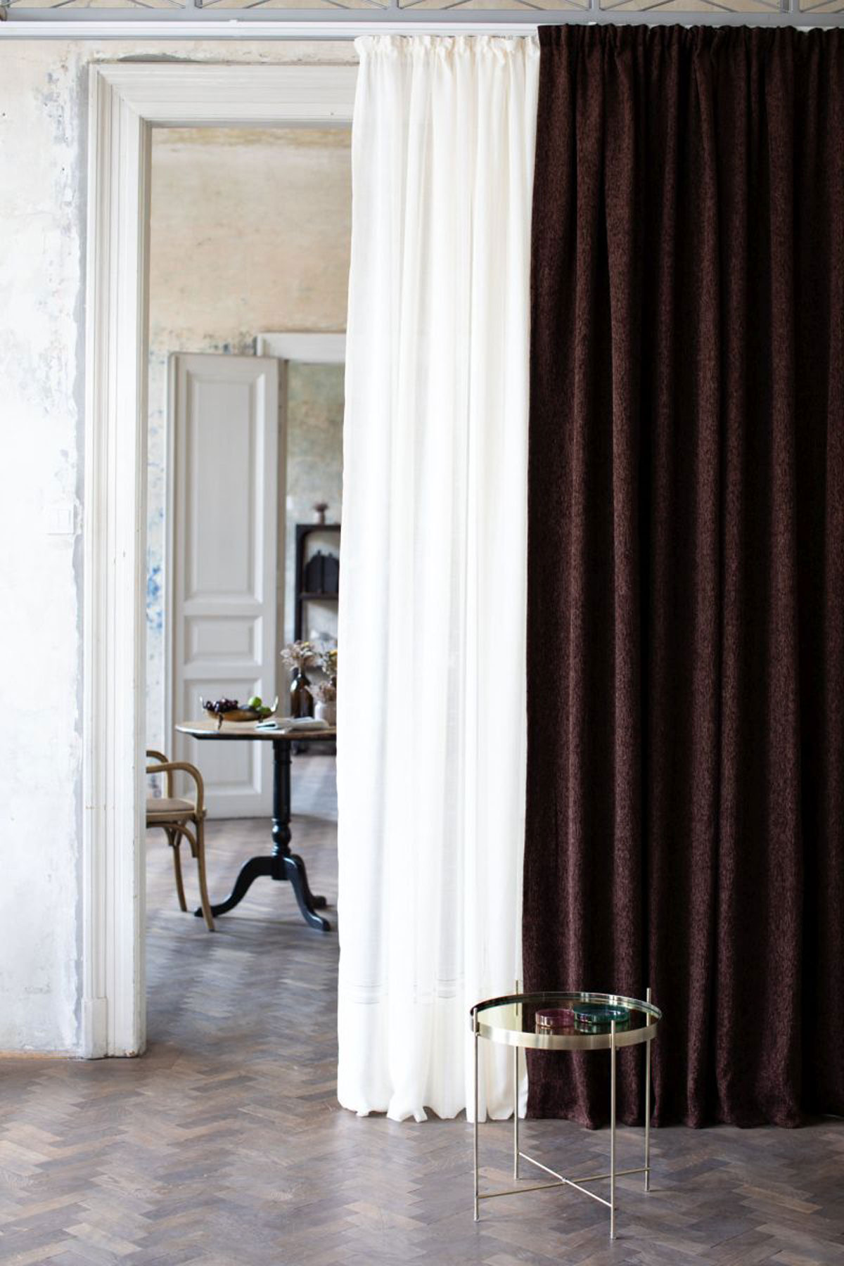 jennifer brown print curtain