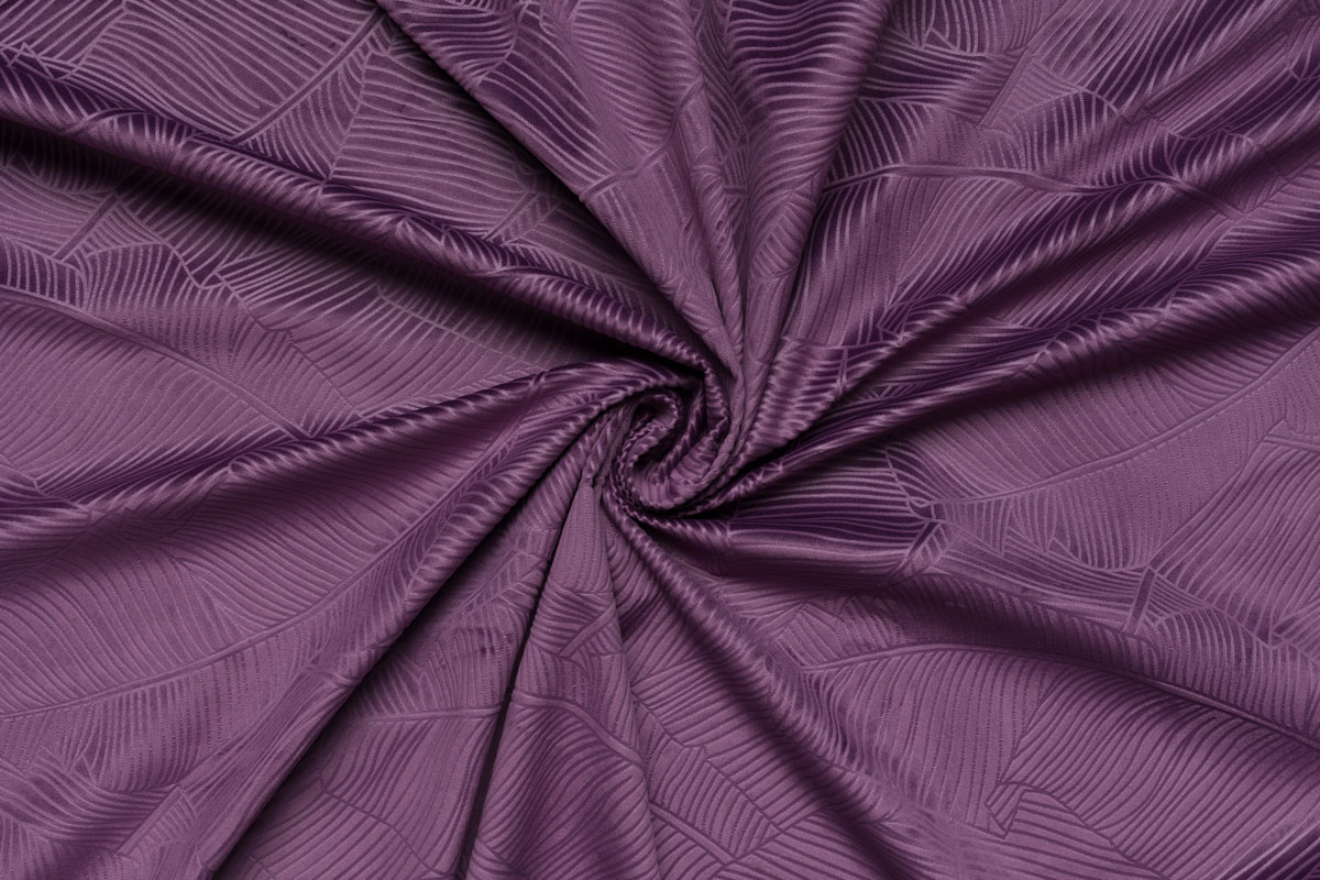 biaritz purple print curtain