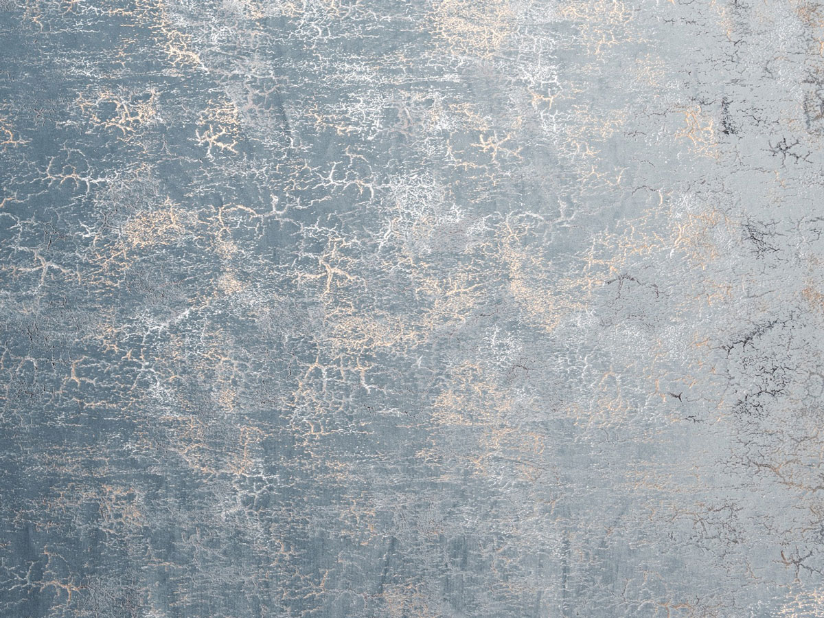 dakka blue print curtain