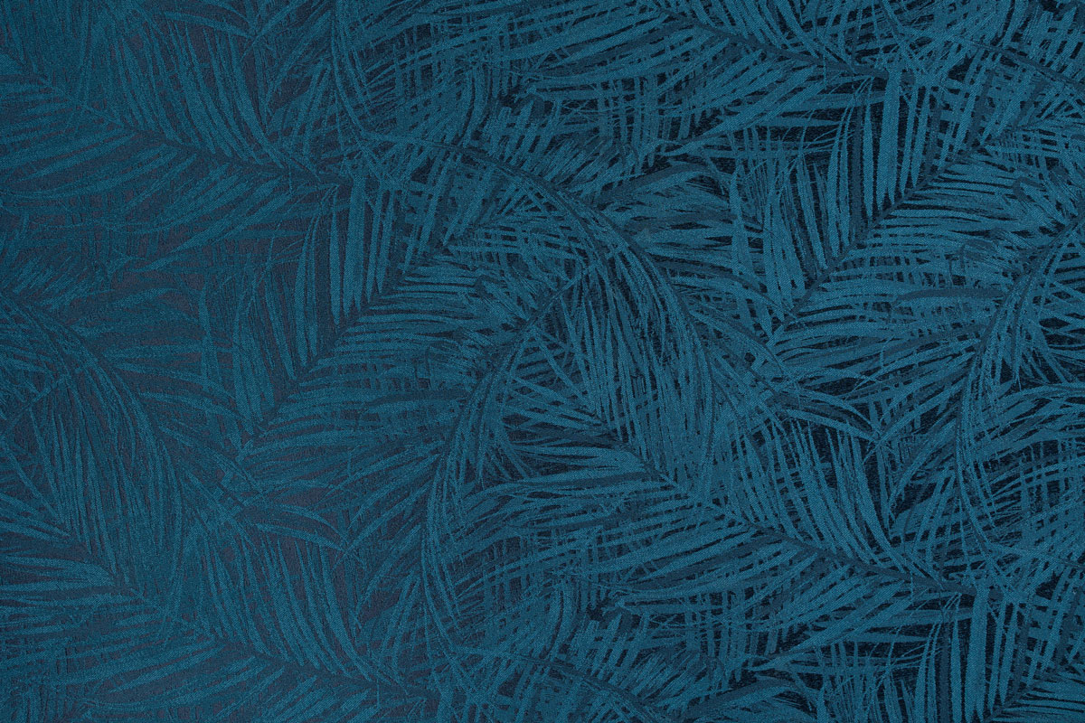 allegro blue print curtain