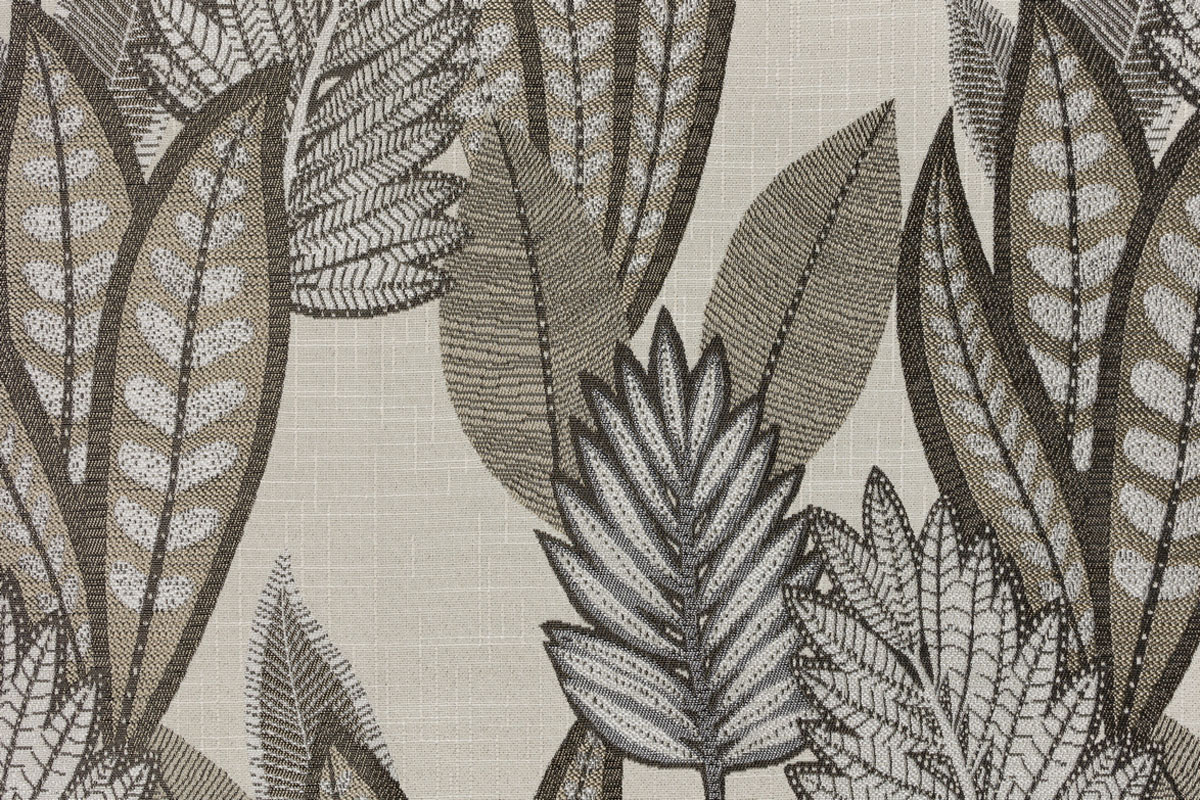 dominica beige print curtain