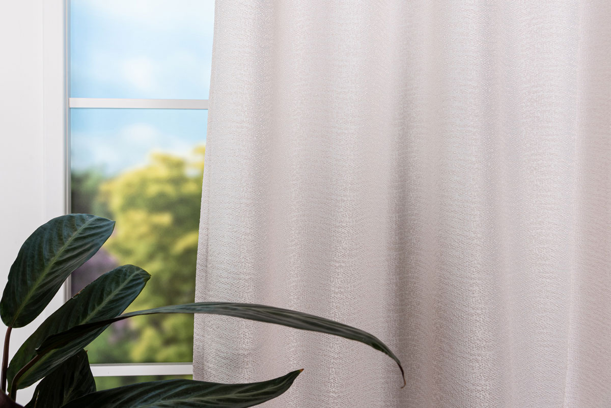 sydney beige print curtain