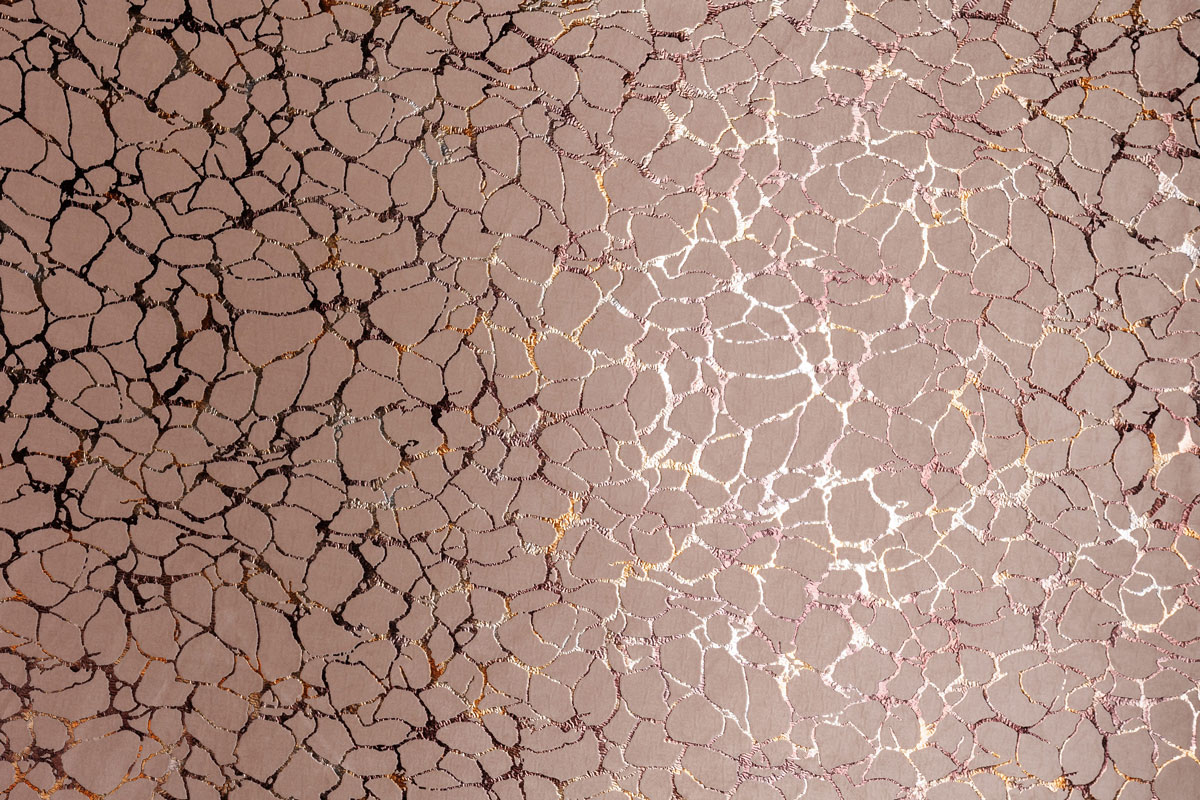 roca beige print curtain