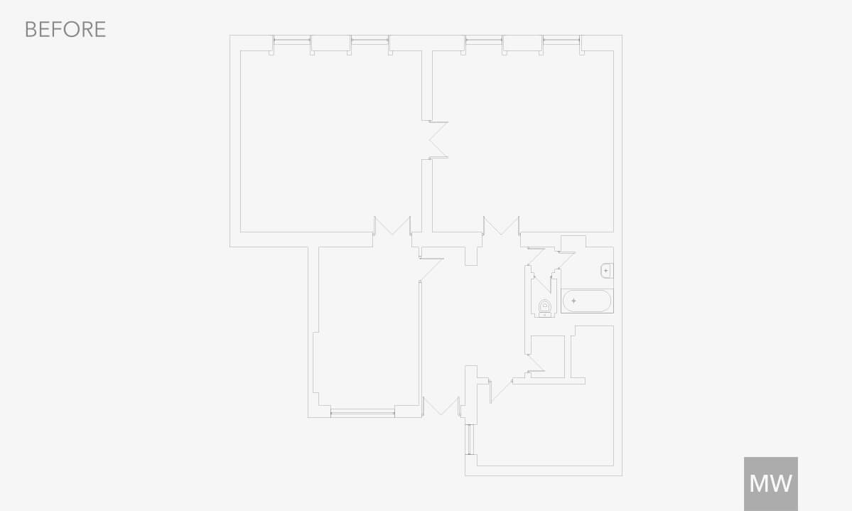 Initial layout